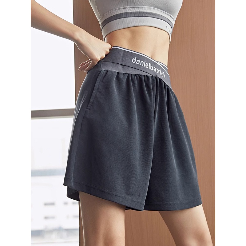 スポーツウェア レディース ハイウェスト ショートパンツ フィットネス用