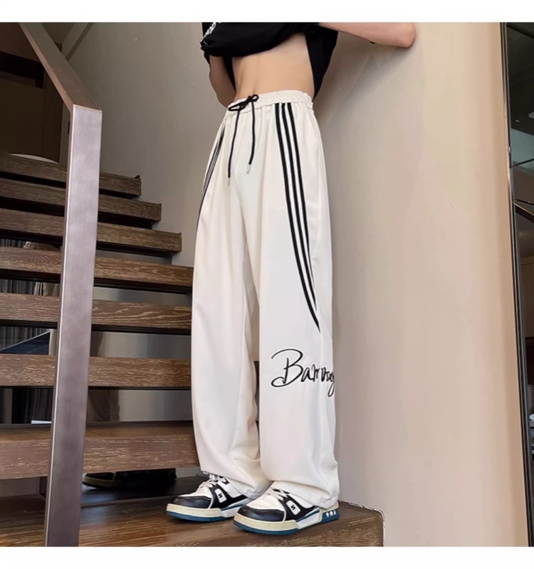 スポーツウェア メンズ薄手ジャージパンツ接触冷感スウェット