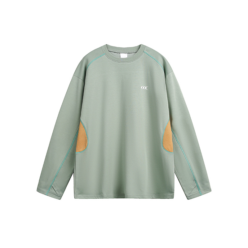 スポーツウェア メンズ 運動風長袖シャツ 男女兼用 春夏 全3色