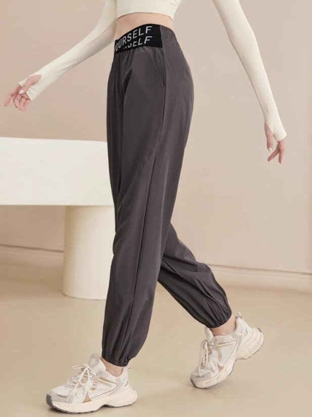 速乾ヨガパンツ レディース ジョガー スポーツウェア