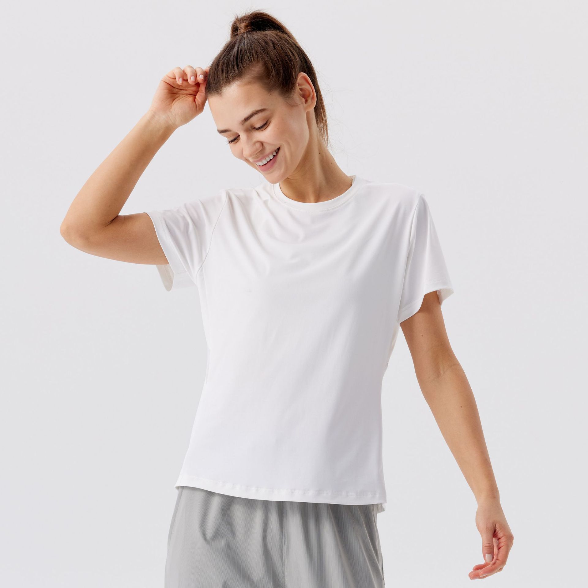 スポーツウェア さらり快適 ベーシック半袖Tシャツ
