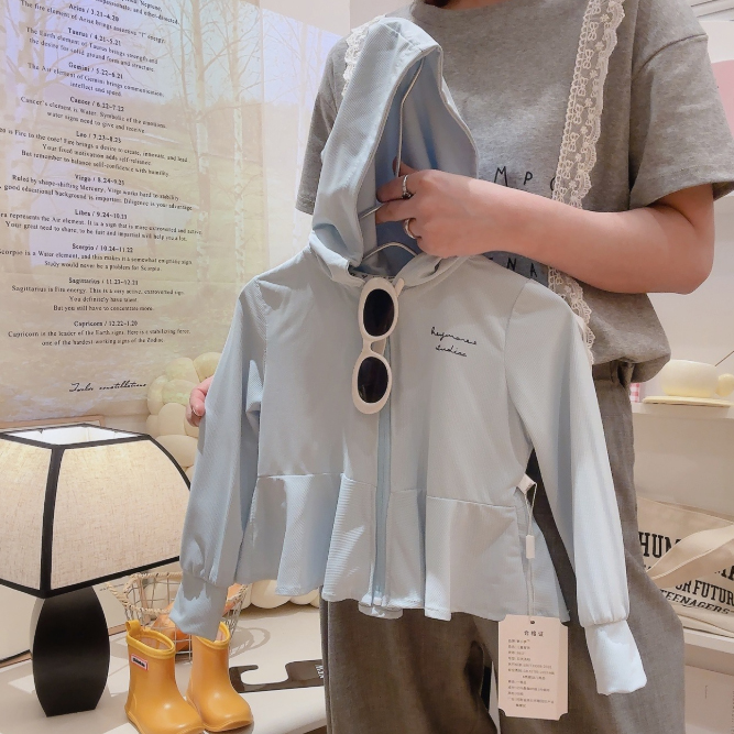 スポーツウェア キッズ ラッシュガード パーカー 紫外線カット 吸汗速乾 軽量