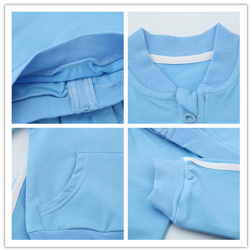 子供用スポーツウェア上下セット カジュアルジャージ