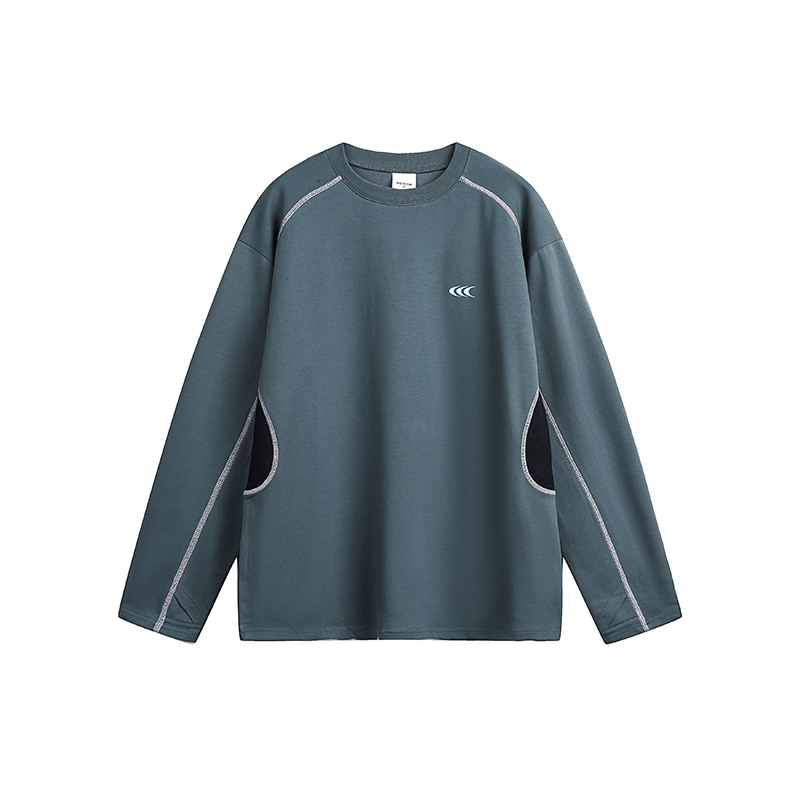 スポーツウェア メンズ 運動風長袖シャツ 男女兼用 春夏 全3色