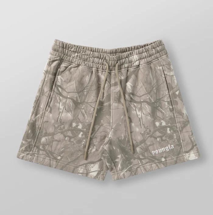 スポーツウェア メンズ迷彩柄ショートパンツ 運動用多機能ハーフパンツ 全8色展開