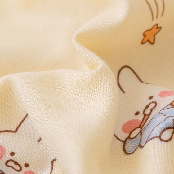 ふわもち夢うさぎ ダブルガーゼケット