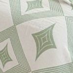 ガーゼケット 幾何学模様のやすらぎリネン