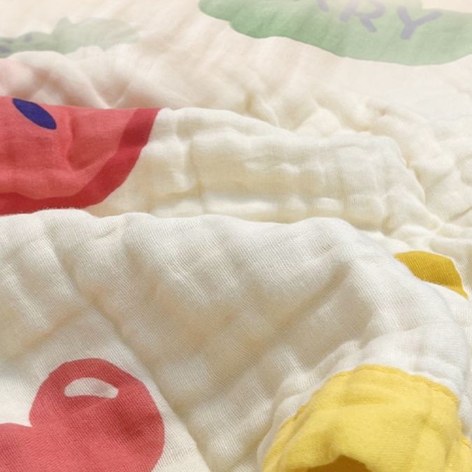 ふわもこキッズ 六重ガーゼケット