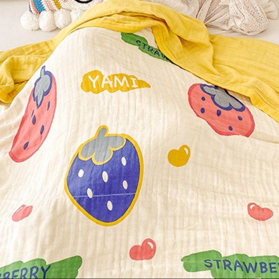 ふわもこキッズ 六重ガーゼケット