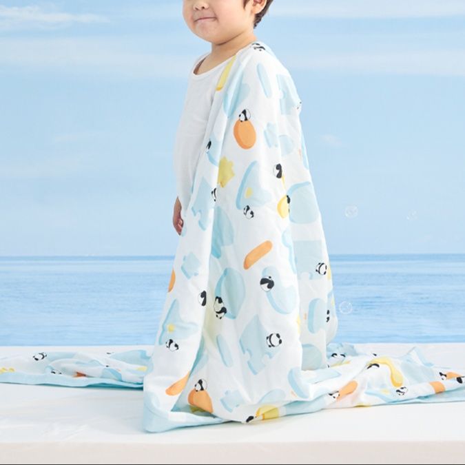 天然綿素材のやさしいおくるみ