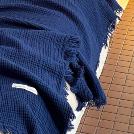  やすらぎのフリンジガーゼケット