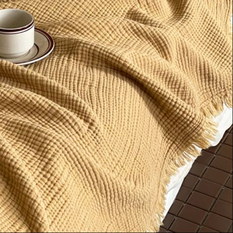  やすらぎのフリンジガーゼケット