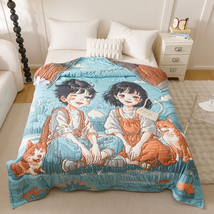 ふんわり森の仲間たち ガーゼケット