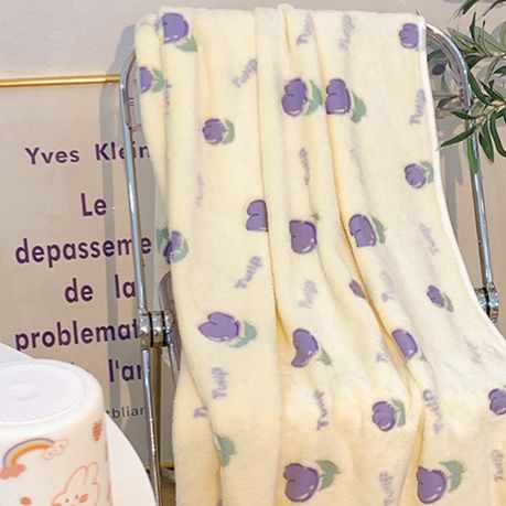 ガーゼケット 綿 花柄模様天然綿素材多重織りガーゼケット