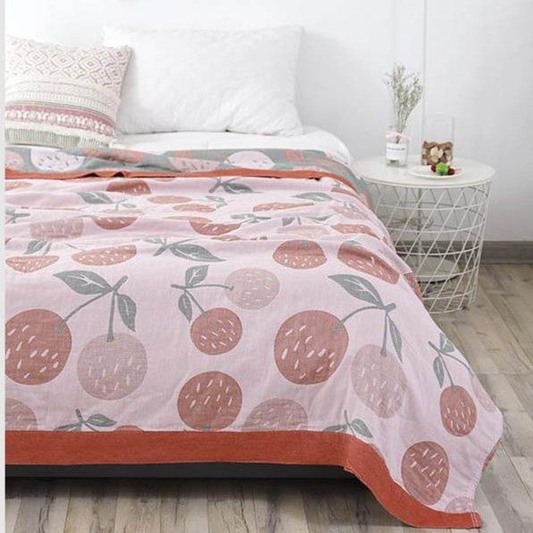 四重構造ガーゼケット シングル 綿100% 洗える夏用寝具