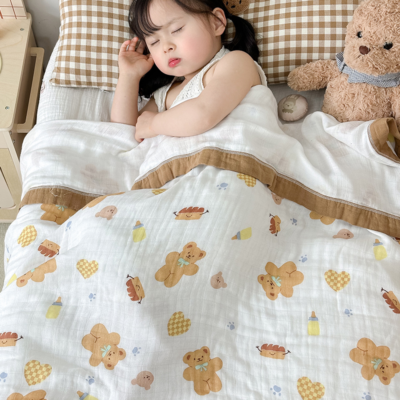 やさしい眠りの果実ガーゼケット