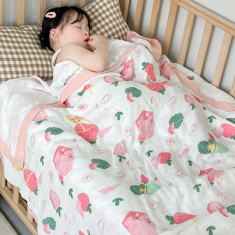 やさしい眠りの果実ガーゼケット
