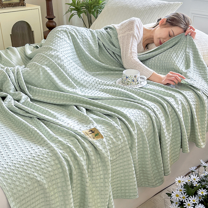 ふんわり優眠ガーゼケット