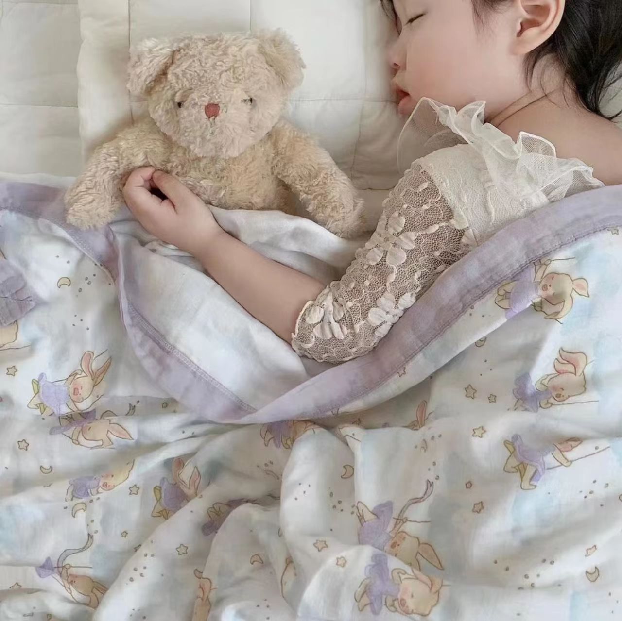 おやすみ物語 やさしいガーゼケット