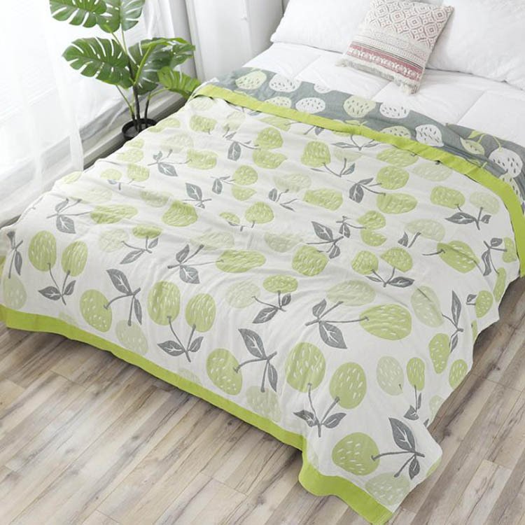 四重構造ガーゼケット シングル 綿100% 洗える夏用寝具