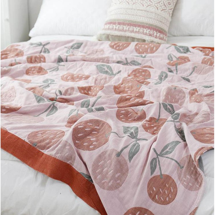 四重構造ガーゼケット シングル 綿100% 洗える夏用寝具