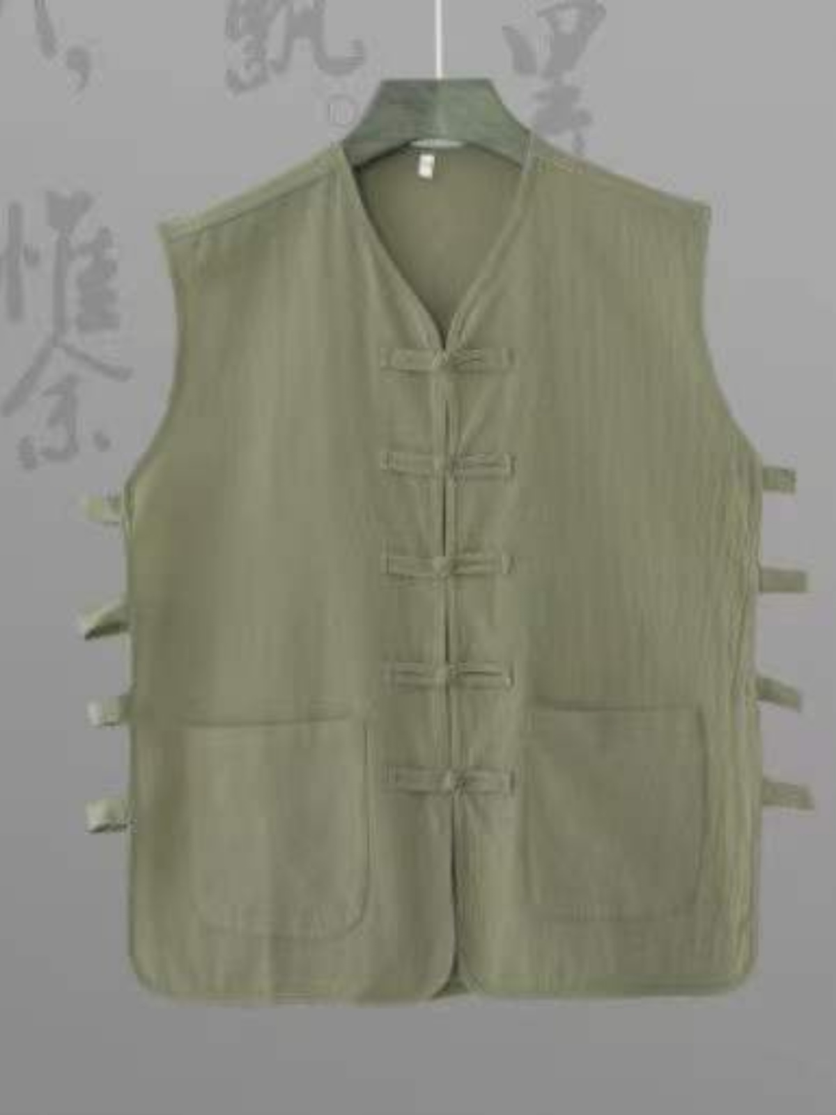 ジレ 伝統風中華ジレテーラード