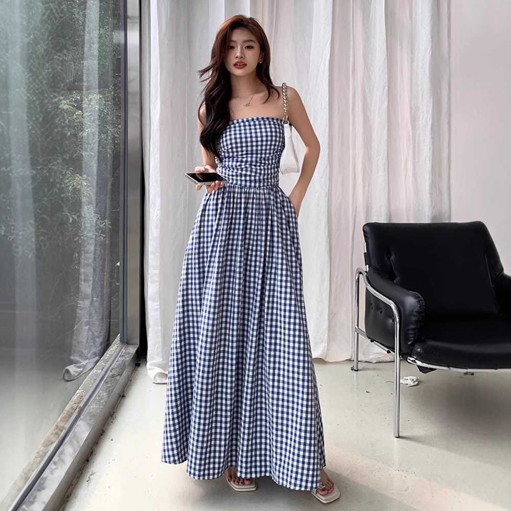 30代が上品に着こなす！着やせ叶うギンガムチェックワンピース5選