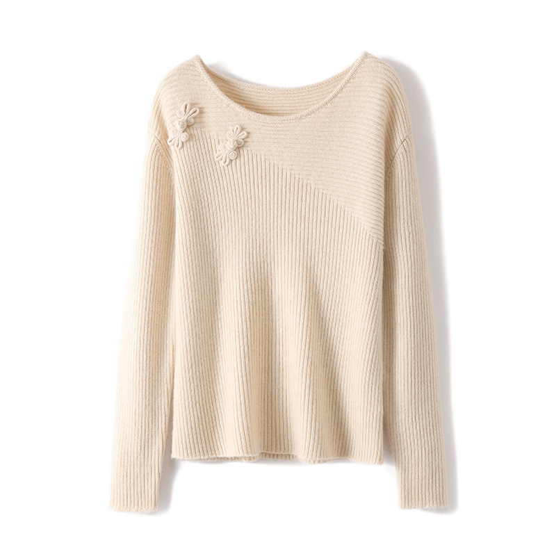 大人かわいい服 ふわもこニット セットアップ
