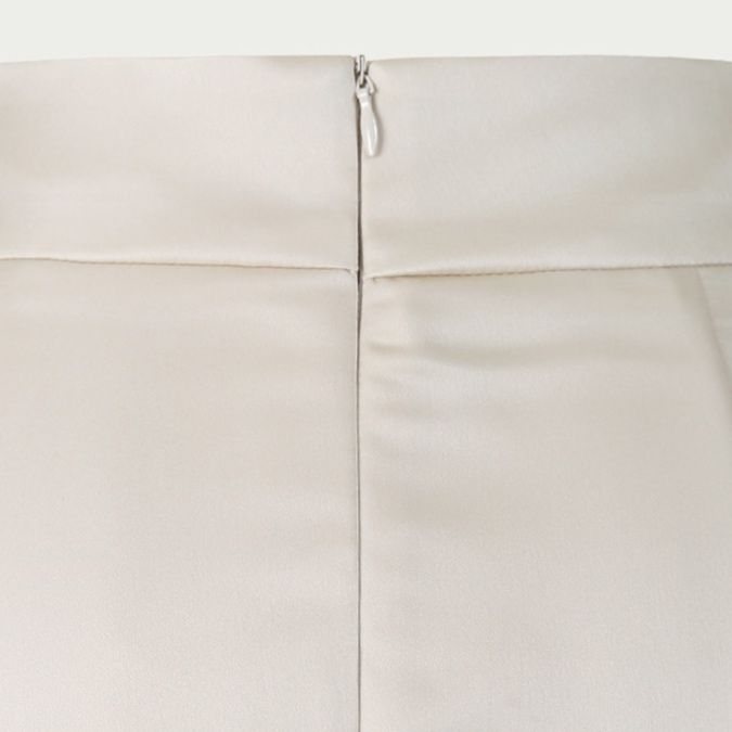 大人かわいい服 デザインレイヤード風ロングスカート