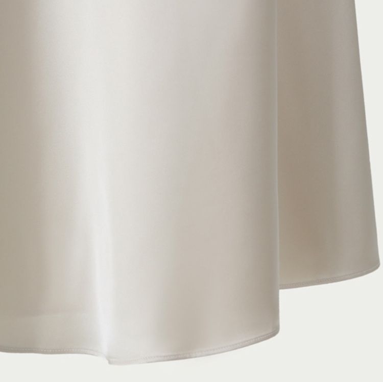 大人かわいい服 デザインレイヤード風ロングスカート