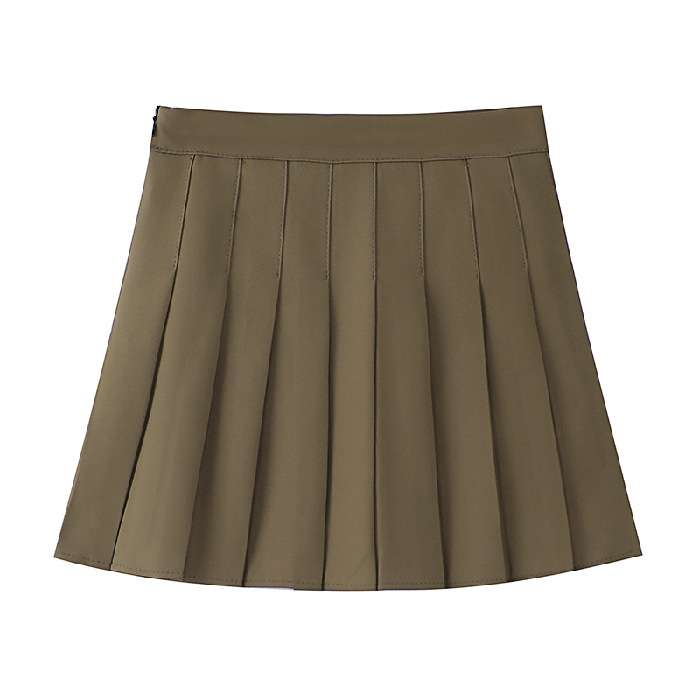 大人かわいい服 フリル襟パフスリーブブラウス