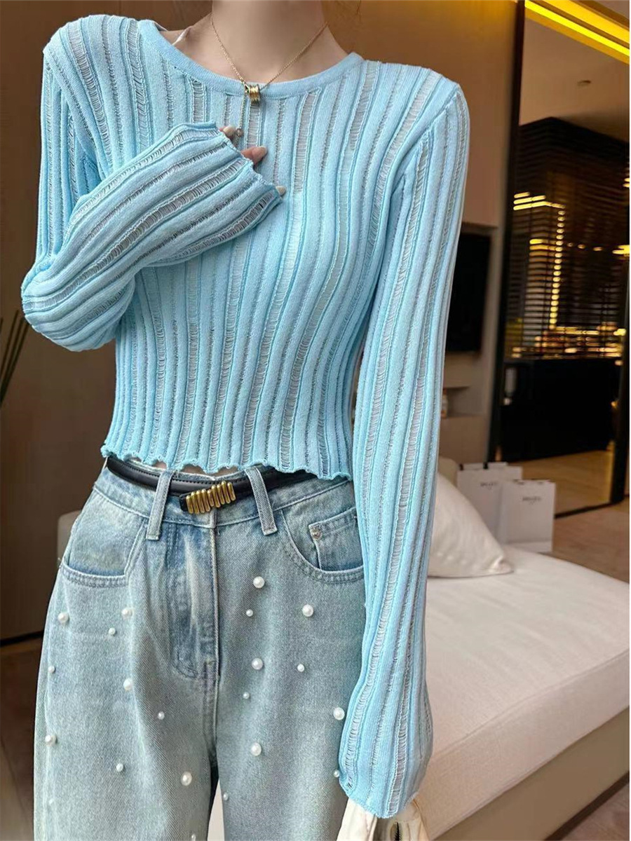 大人かわいい服 パール装飾デニムワイドパンツ