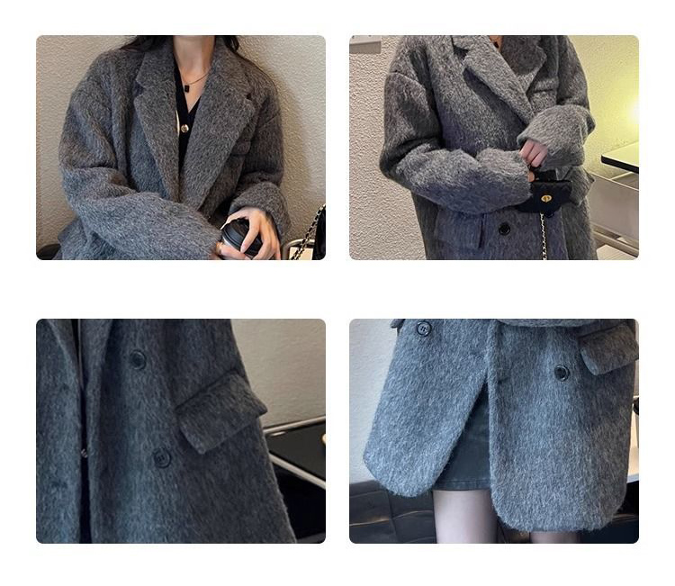 大人かわいい服 秋冬新作チェスターコート体型カバーミドル丈レディースアウター