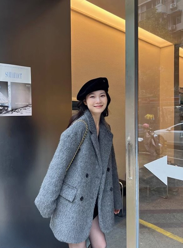 大人かわいい服 秋冬新作チェスターコート体型カバーミドル丈レディースアウター