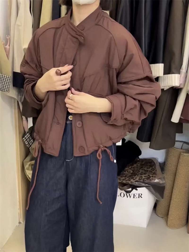 大人かわいい服 ふんわりボリューム袖ジャケット