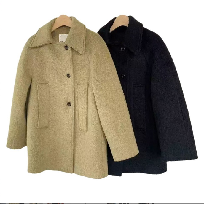 大人かわいい服 秋冬新作 大人かわいいチェスターコート 暖か体型カバーアウター