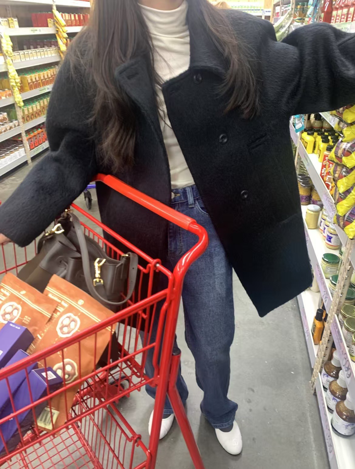 大人かわいい服 秋冬新作 大人かわいいチェスターコート 暖か体型カバーアウター