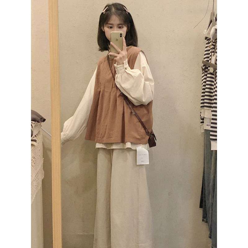 大人かわいい服 ロングワイドパンツ