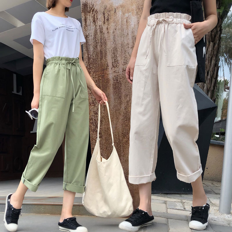大人かわいい服 ふんわりリボン ワイドパンツ