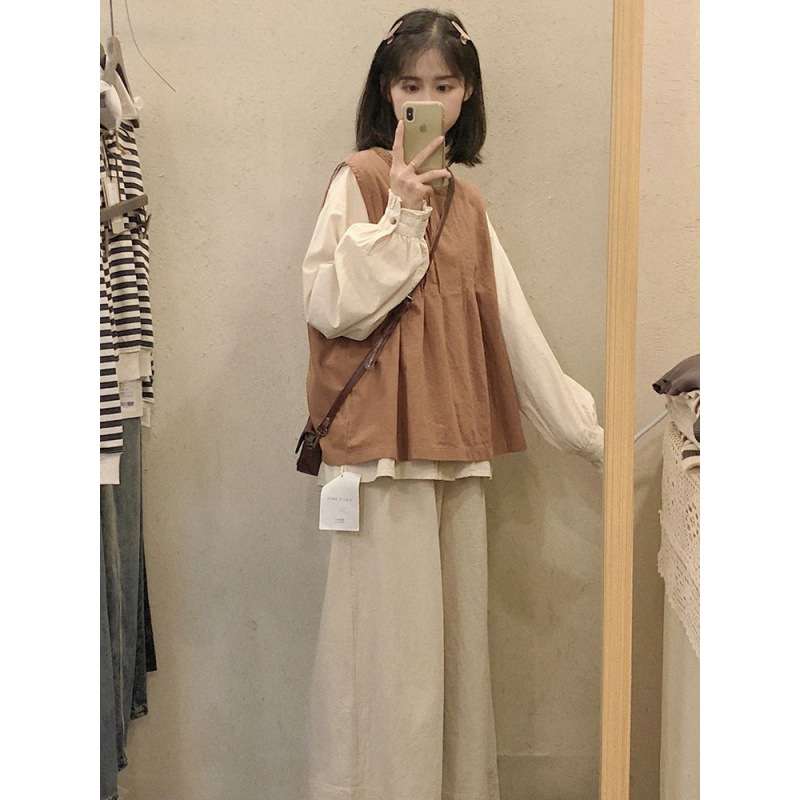 大人かわいい服 ロングワイドパンツ