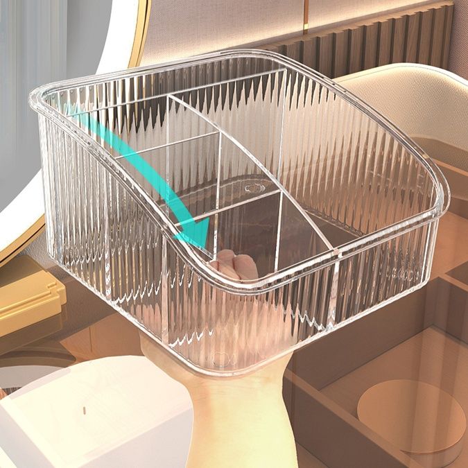 メイクボックス 多機能クリア収納ケース