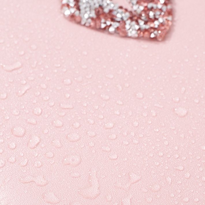 メイクボックス 唇模様付き鏡付き化粧品収納ケース