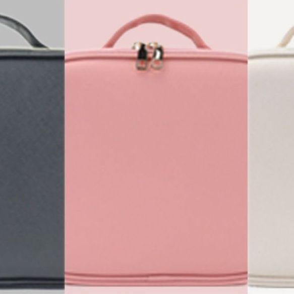 メイクボックス 可変仕切り付きプロ仕様化粧品収納ケース