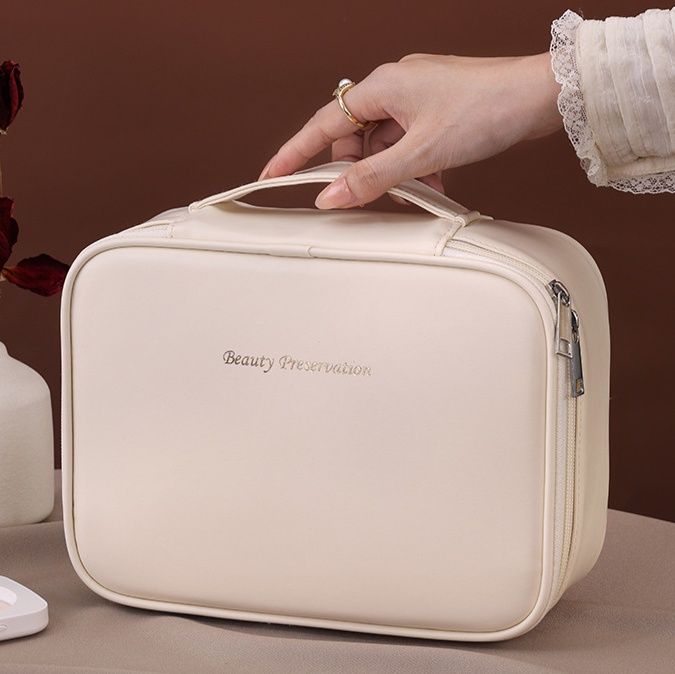 メイクボックス コンパクト化粧品収納ポーチ