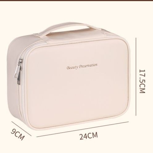メイクボックス コンパクト化粧品収納ポーチ