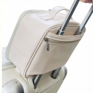 メイクボックス 防水加工旅行用化粧ポーチ大容量収納ケース