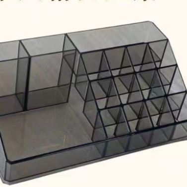 メイクボックス 三段引き出し付き透明化粧品収納ケース