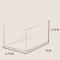 メイクボックス 透明引き出し付き卓上化粧品収納ケース