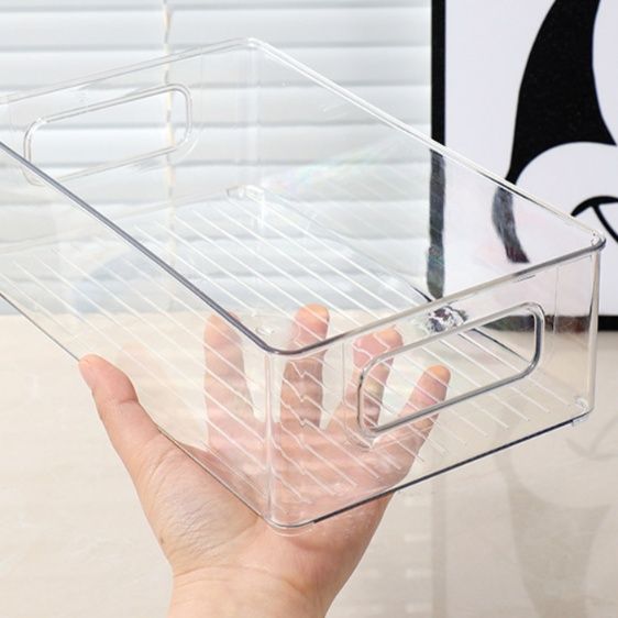 メイクボックス 三段引き出し式透明化粧品収納ケース