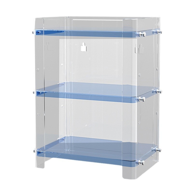 メイクボックス 多段式透明アクリル化粧品収納ボックス
